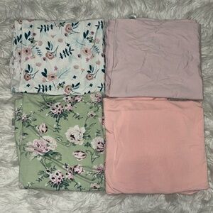 Modern baby girls baby swaddle super soft used for pictures only